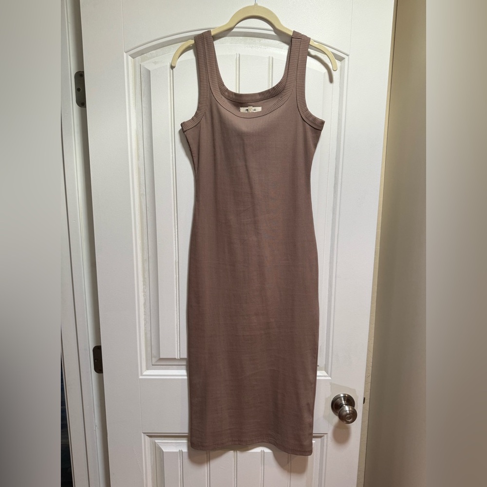 Madewell small tank midi dress, worn once